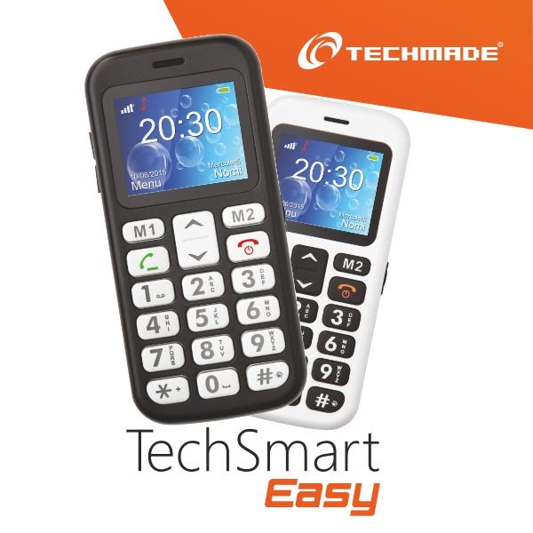 TECHMADE Cellulare Techmade Senior MS-301 nero